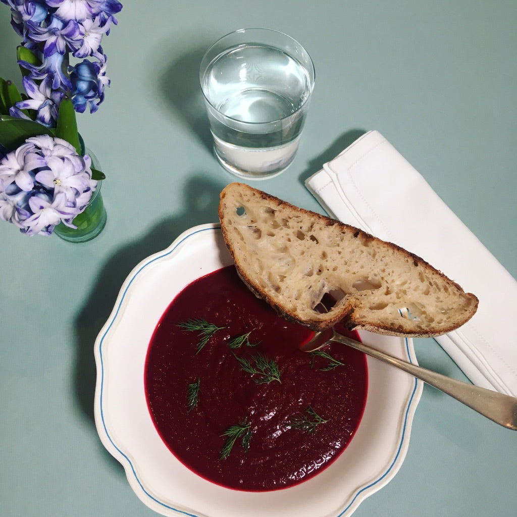 Roast Beetroot Soup – Fenella Foodie