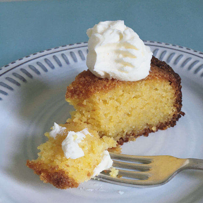 Nigella's Lemon Polenta Cake Recipe